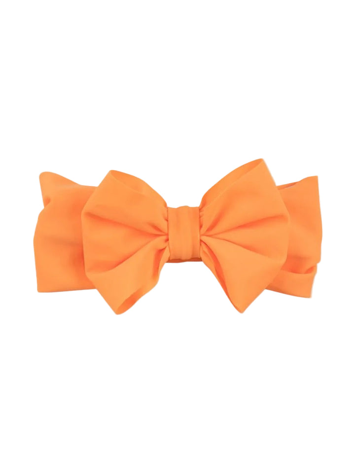 Neon Orange Swim Bow Headband