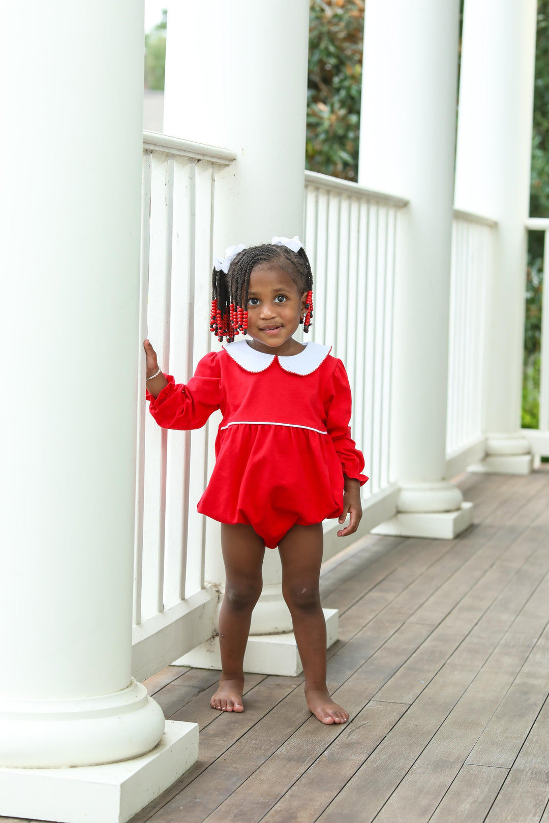 Claire Infant Bubble - Red