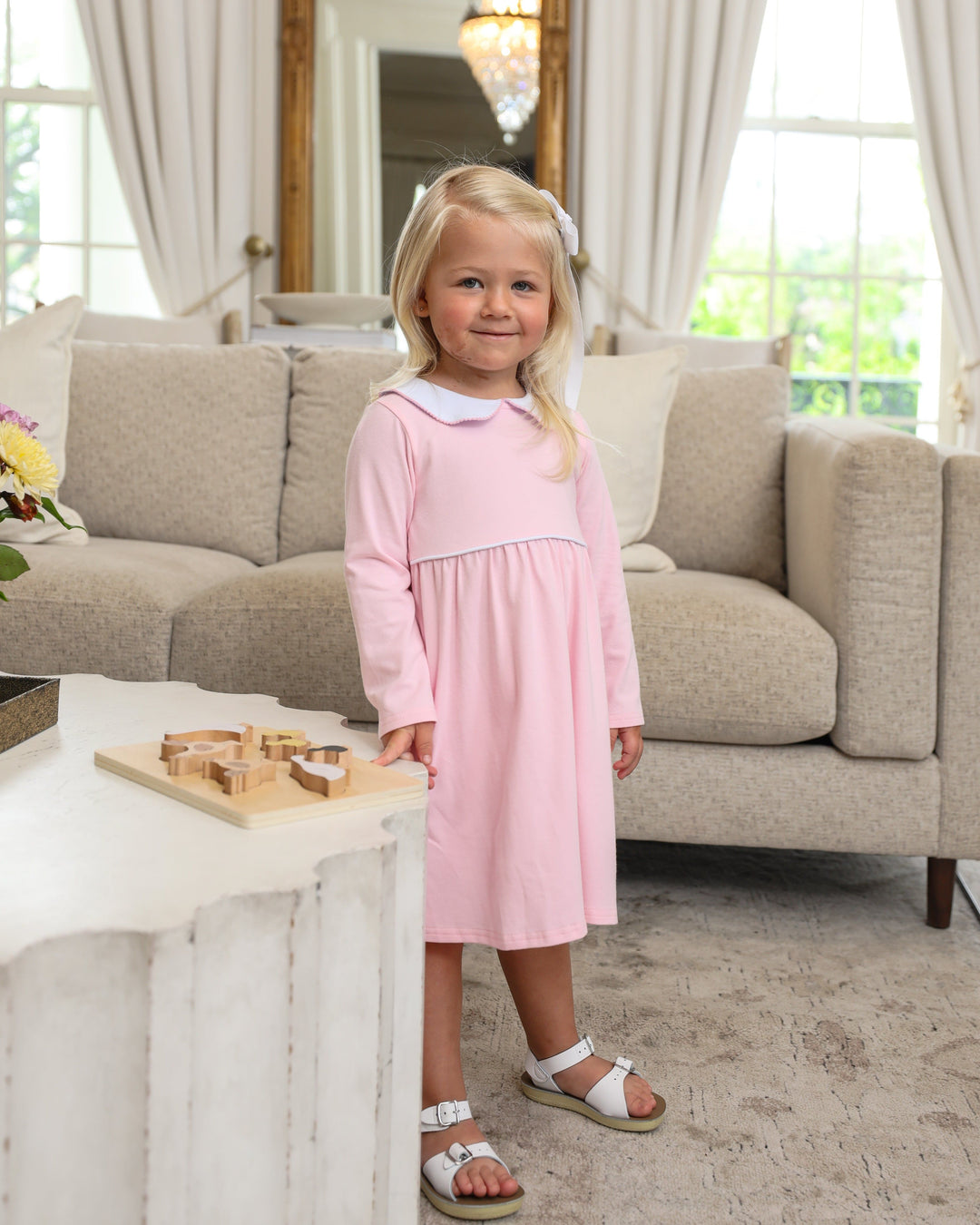 Claire Dress - Light Pink