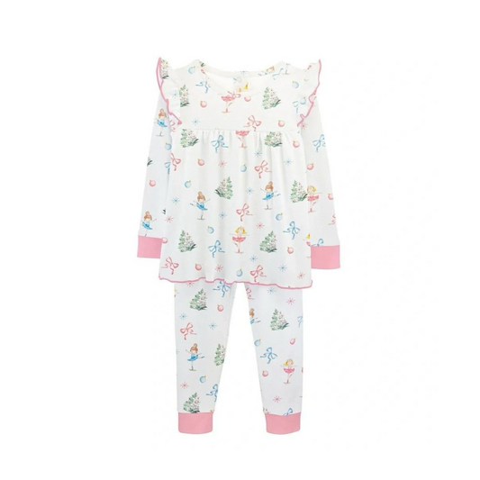 Baby Club Chic Pima Nutcracker Ballet Pant Set Loungwear - Baby Club Chic: 12M