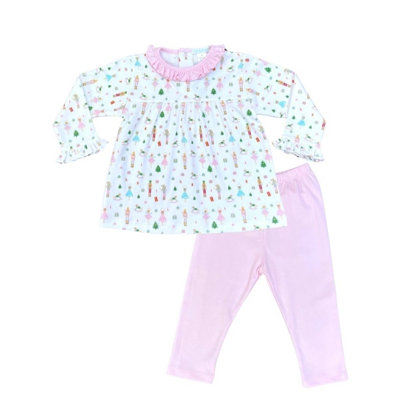 La Luna Nutcracker Girls Pant Set - Pima Cotton