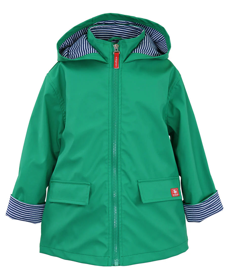 Widgeon Unisex Raincoat - Golf green