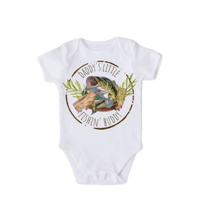 Daddy’s Little Fishing Buddy Infant Onesie