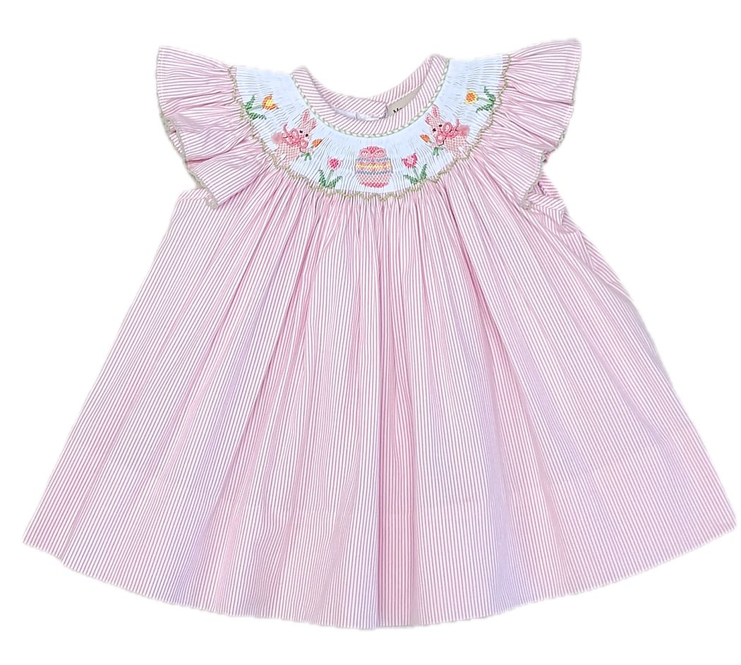 Hand Smocked Dress w/ Bloomer | Bunny