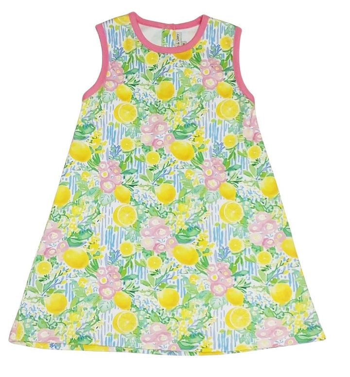 Girls A Line Dress | Positano Collection
