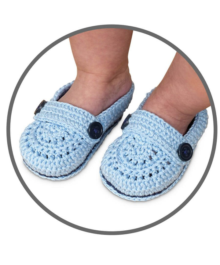 Mic Crochet Baby Bootie