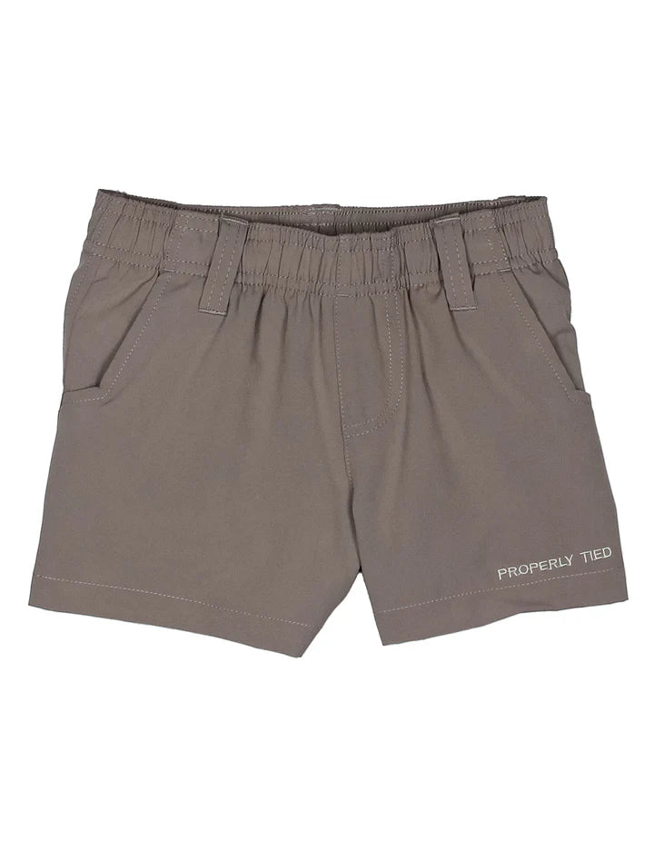 Boys Pintail Short Chrome Grey