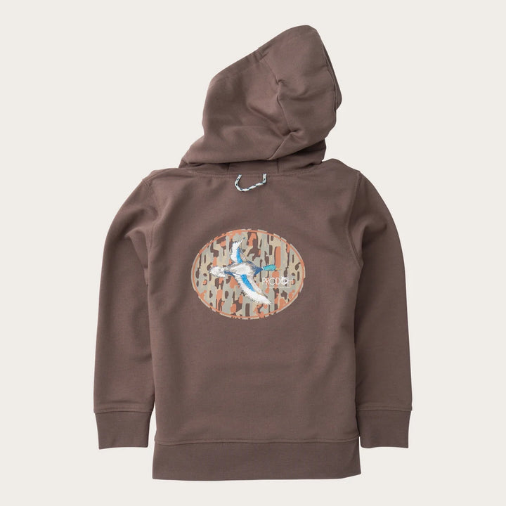 Spinnerbait Hooded Sweatshirt Coffee Quartz