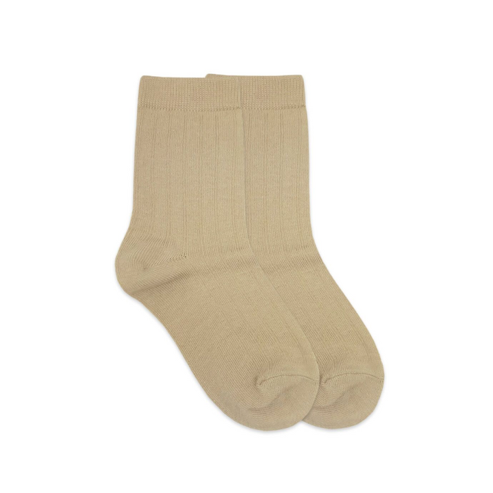 Khaki Rib Socks School Uniform