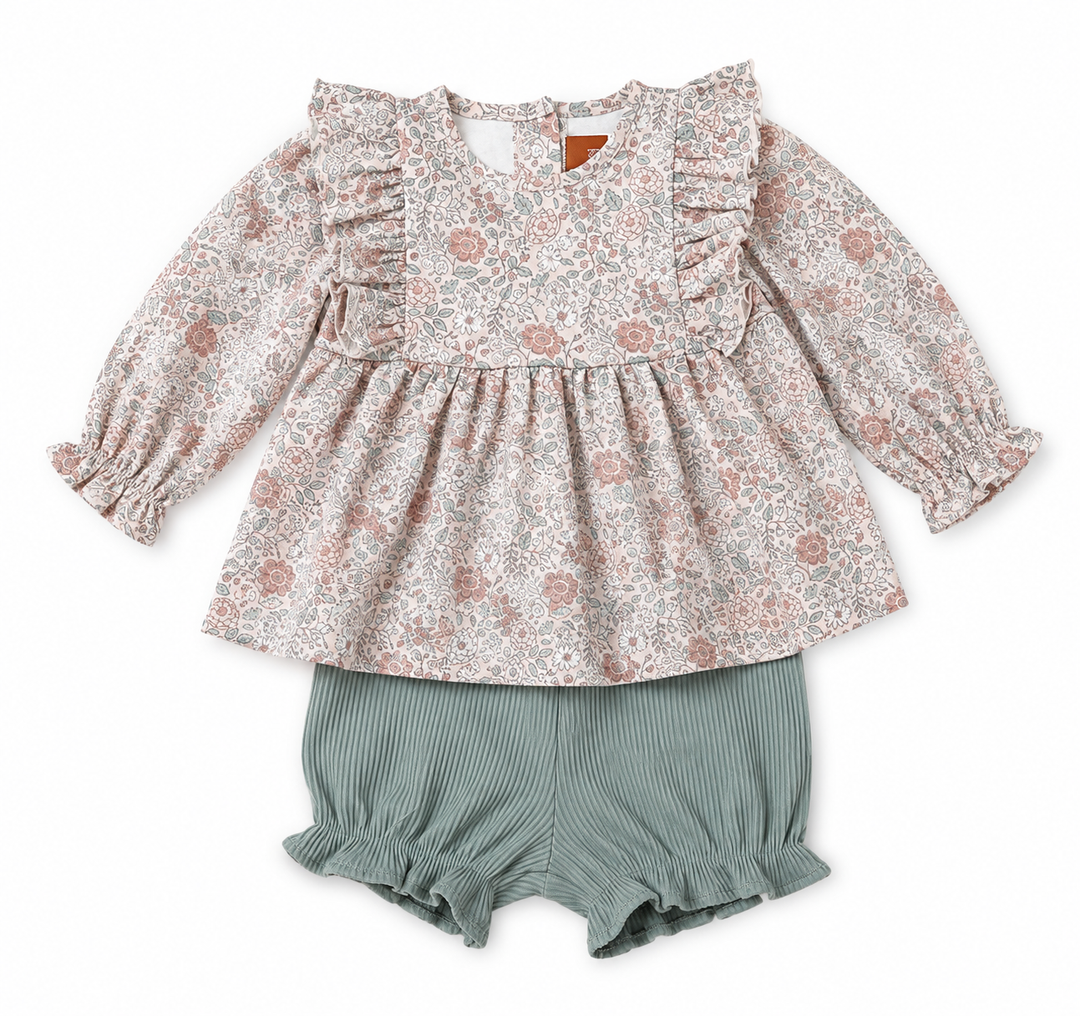 Faded Botanica Bloomer Set
