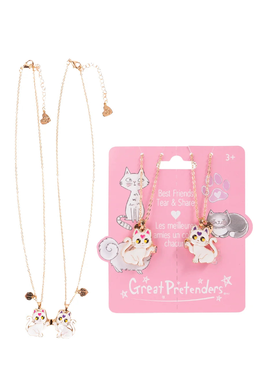 Smitten Kitten Tear & Share Necklaces