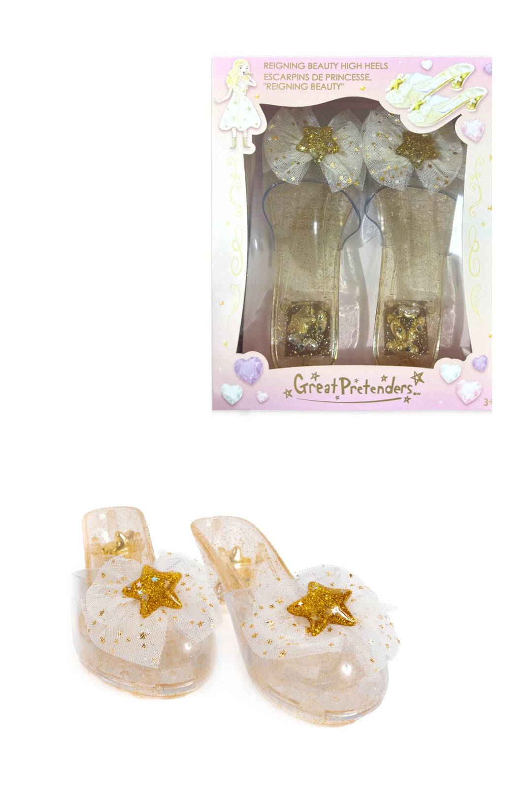 Reigning Beauty High Heels | Gold