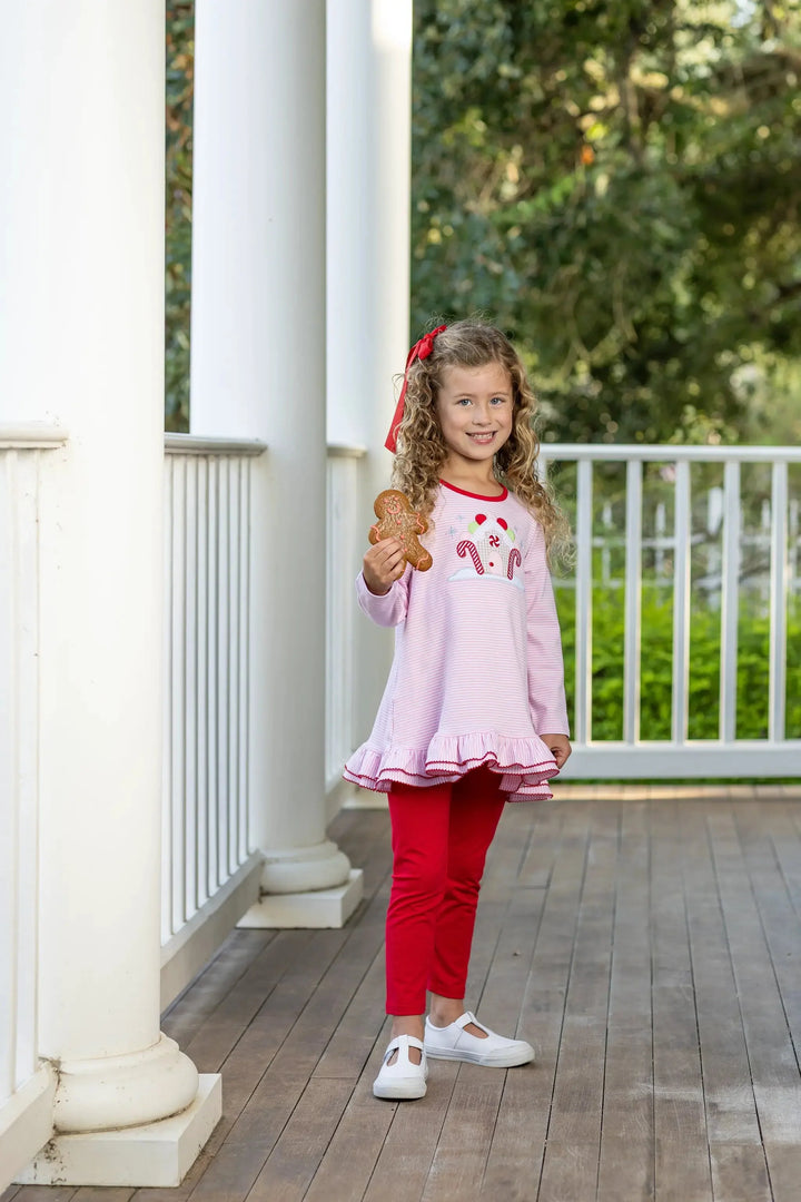Gingerbread House Pant Set