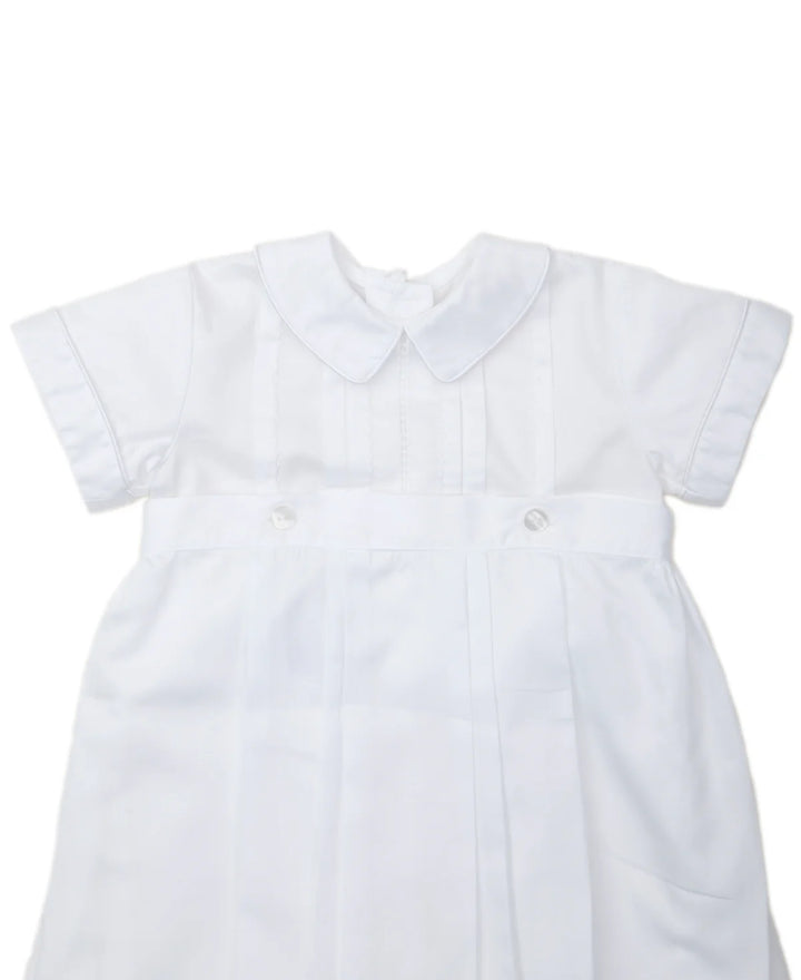 Aiden Christening Convertible Gown & Hat Set