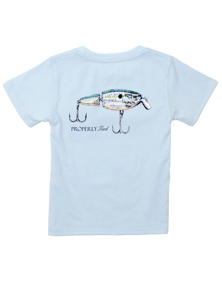 Boys Swimbait SS Periwinkle