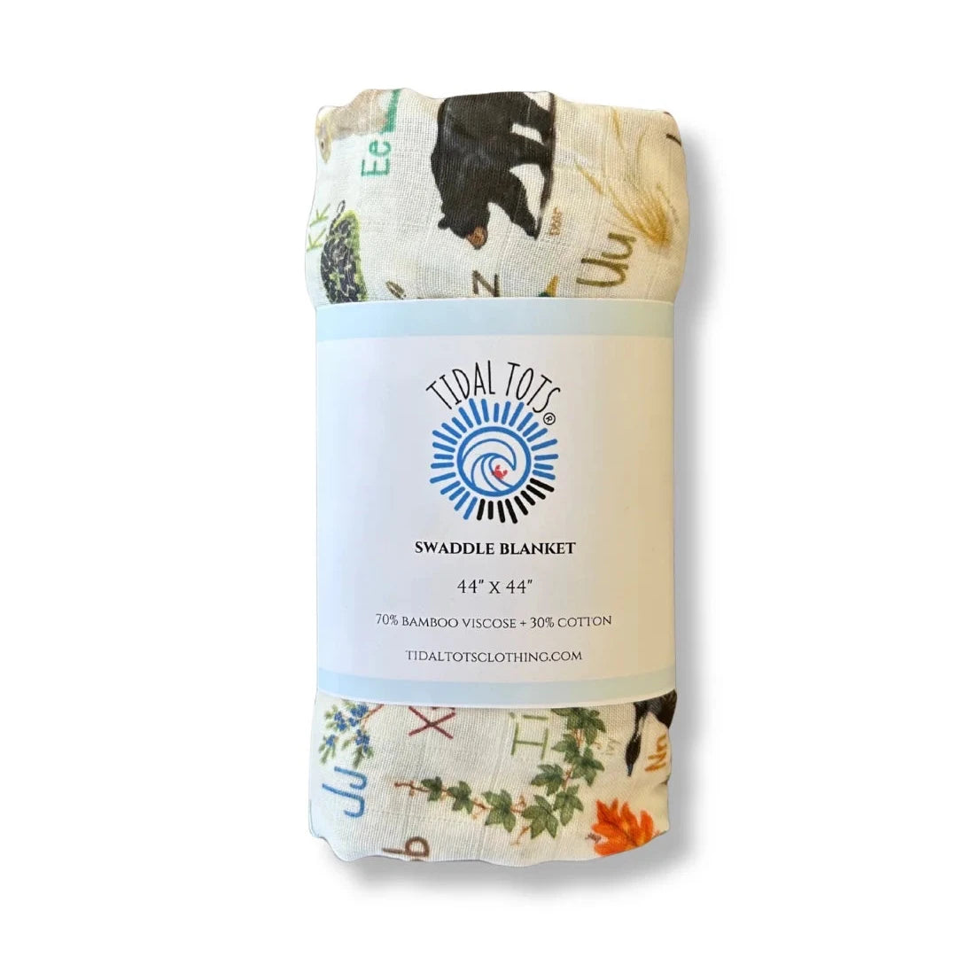 Harvest ABC’s Swaddle Blanket