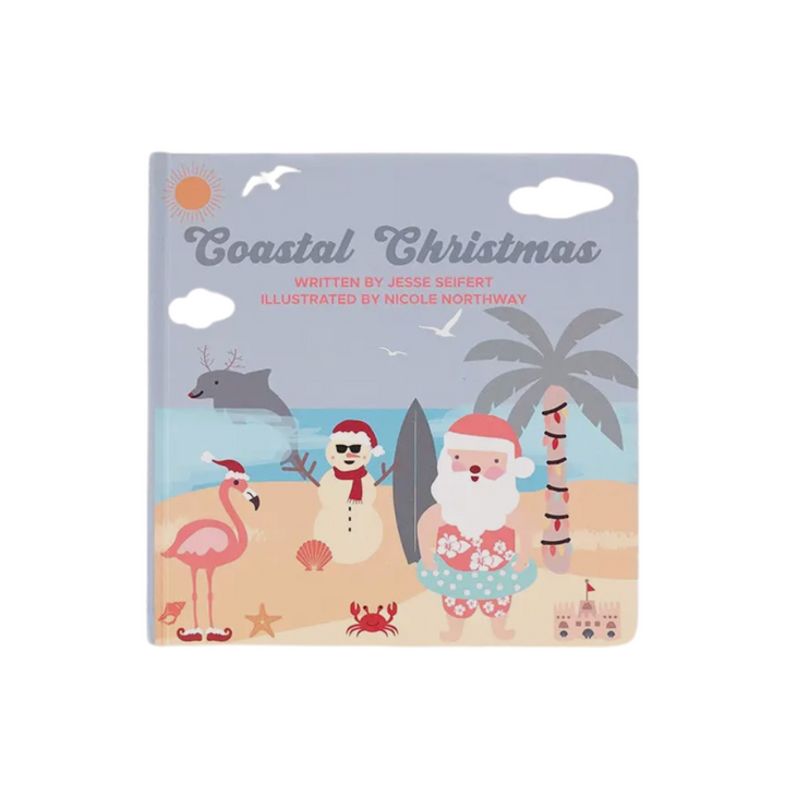 Coastal Christmas Holiday Hardback Book