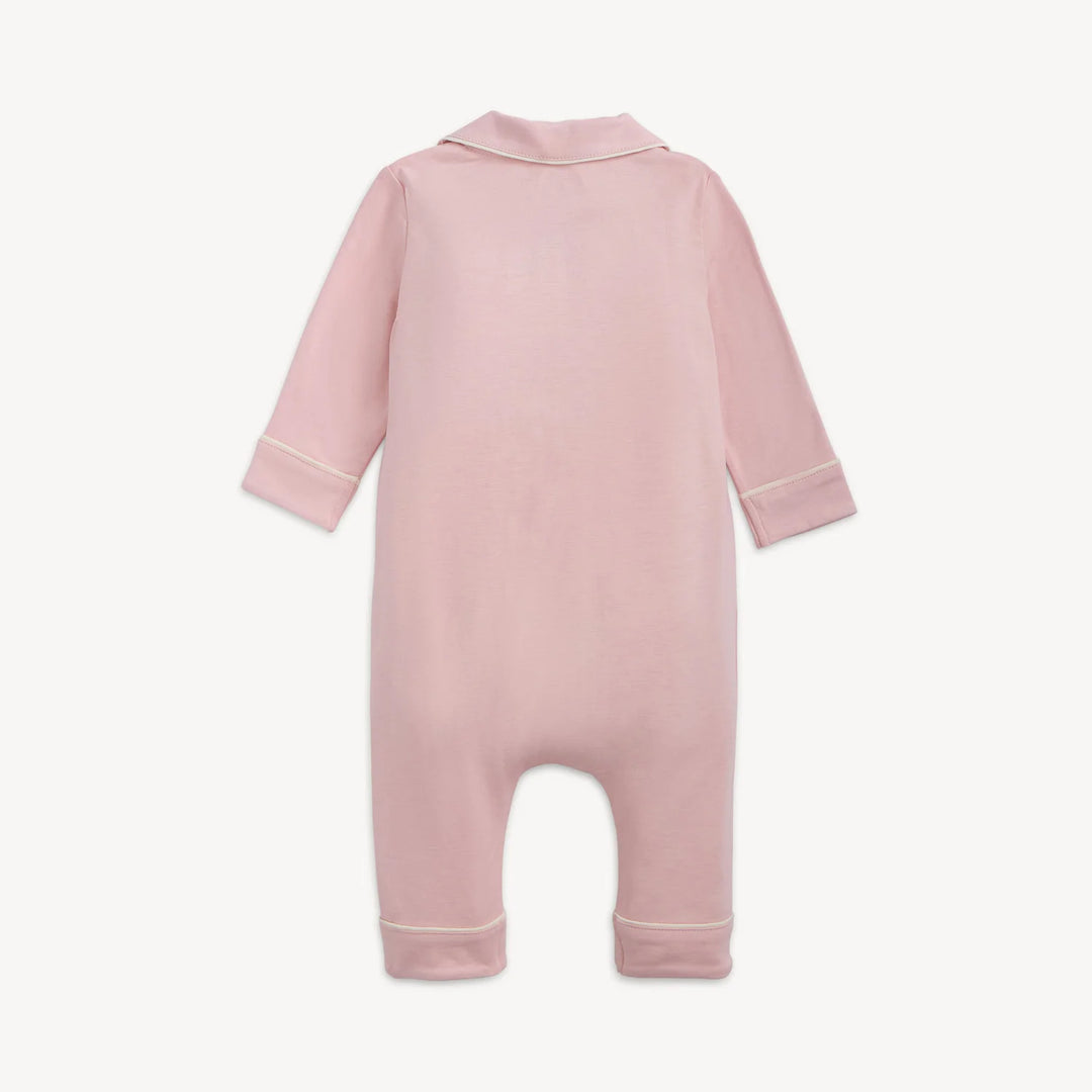 Magnetic Classic with a Twist Coverall | Blush Pink