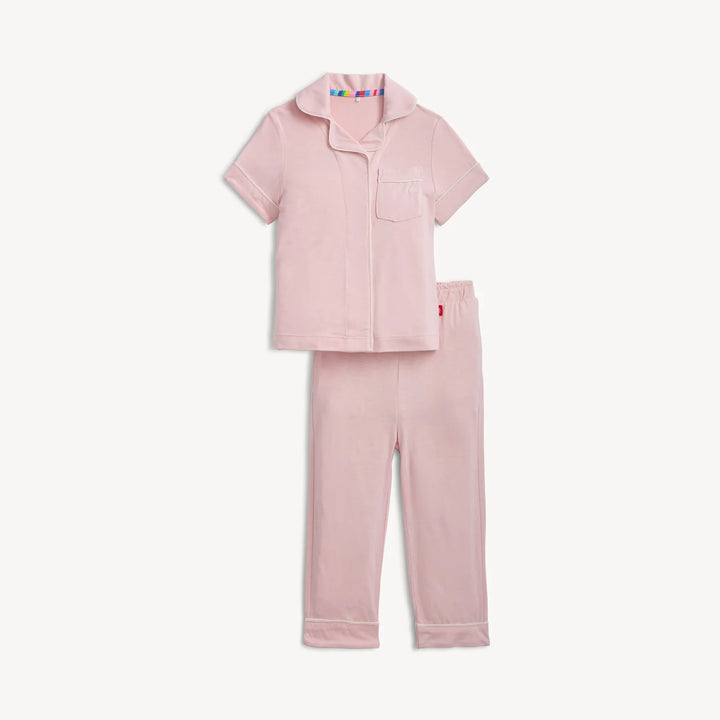 Magnetic Classic With A Twist PJ Set | Blush Pink