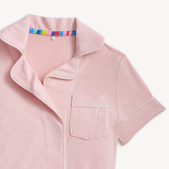 Magnetic Classic With A Twist PJ Set | Blush Pink