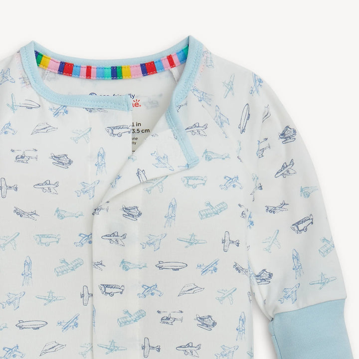 Magnetic Convertible Coverall | Airplanes