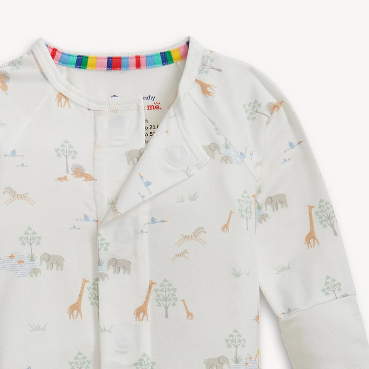 Magnetic Convertible Coverall | Serene Safari