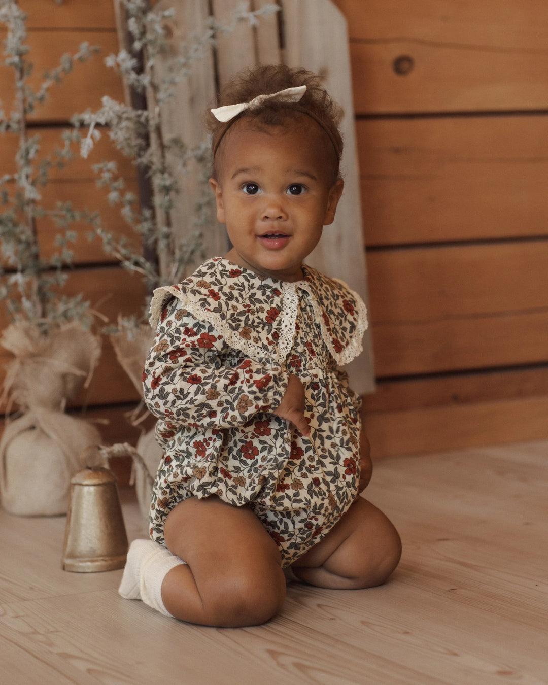 Fern Romper | Holiday Floral