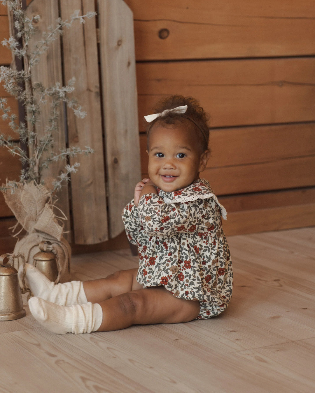 Fern Romper | Holiday Floral
