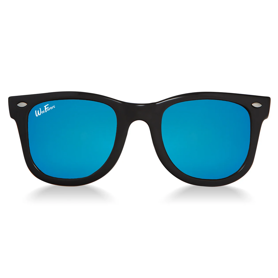 Polarized WeeFarers® Black and Ocean Blue