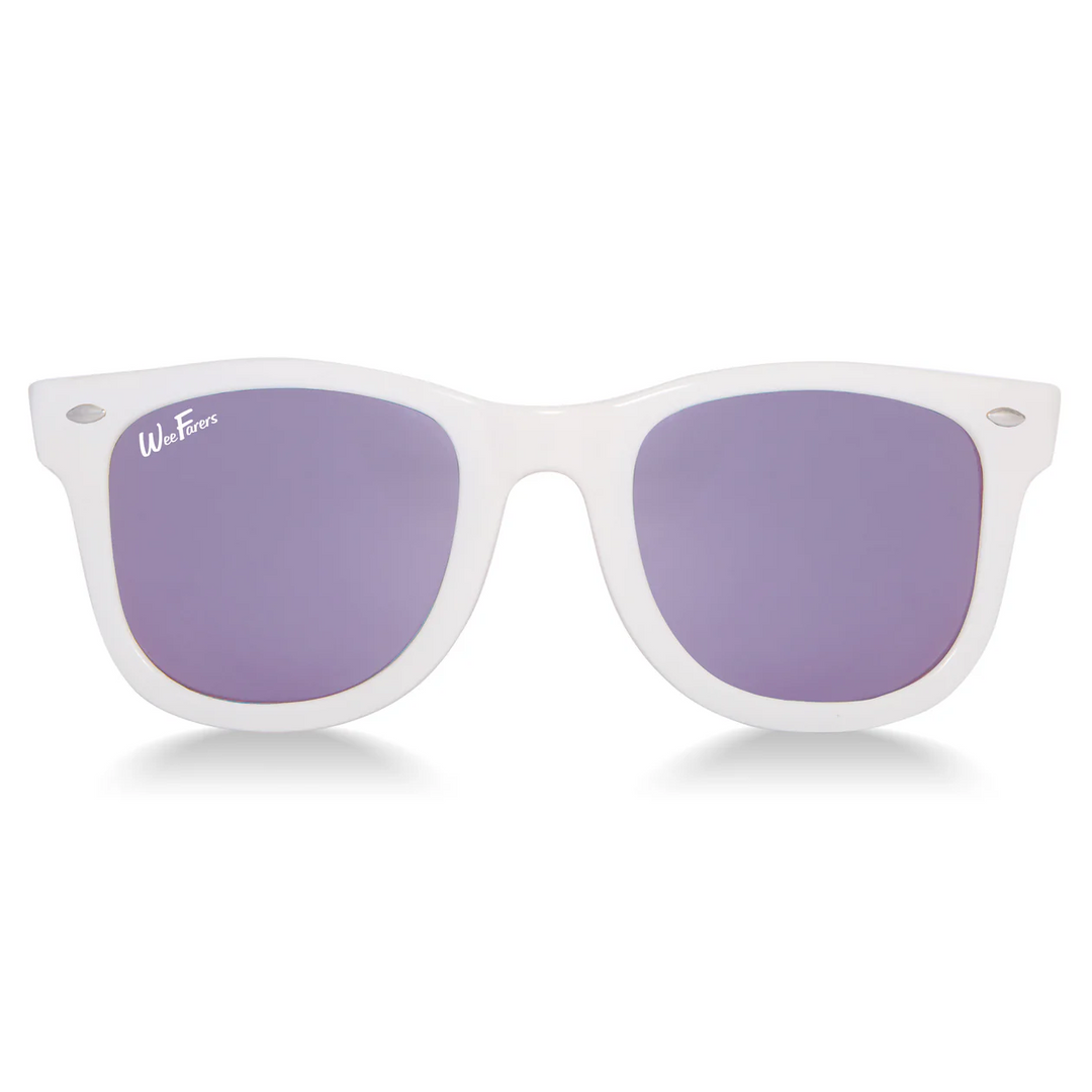 Polarized WeeFarers® White and Purple