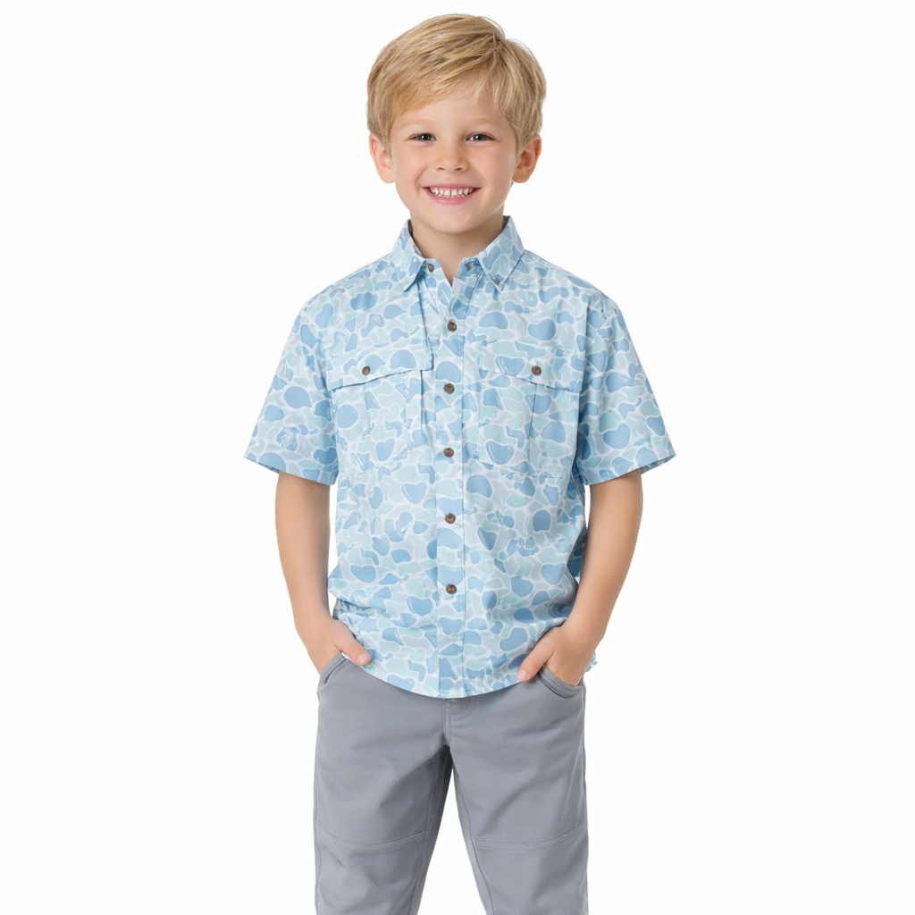 Youth Saltwater Homestead Button Down