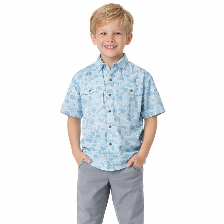 Youth Saltwater Homestead Button Down