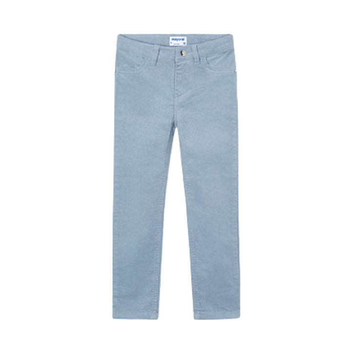 Glitter Corduroy Pants - Sky Blue