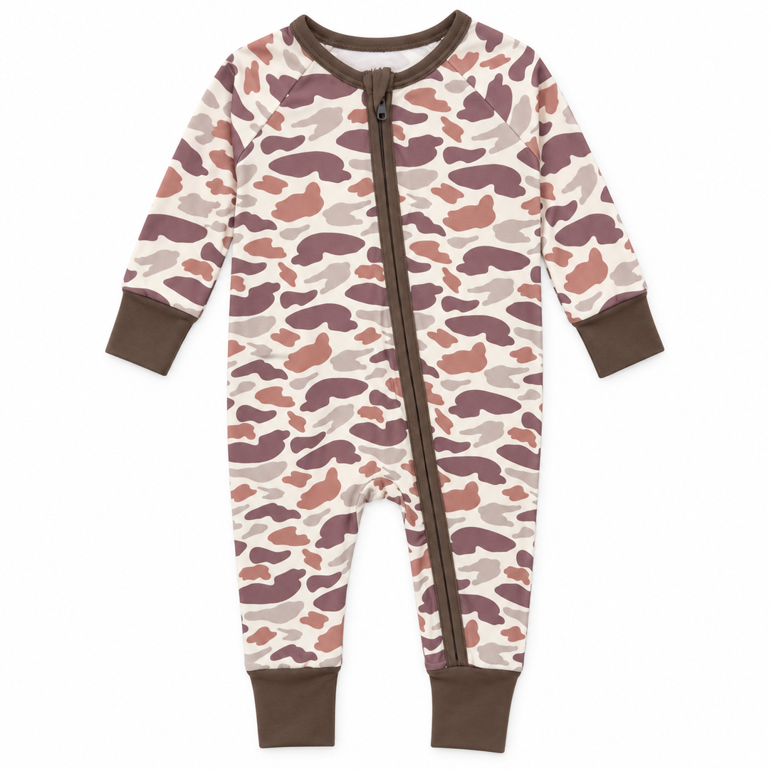 Retro Camo Brown Zippy