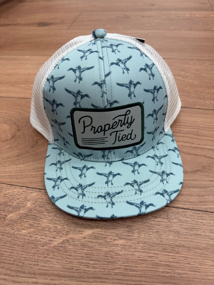 Boys Sportsman Trucker Hat Flying Mallard