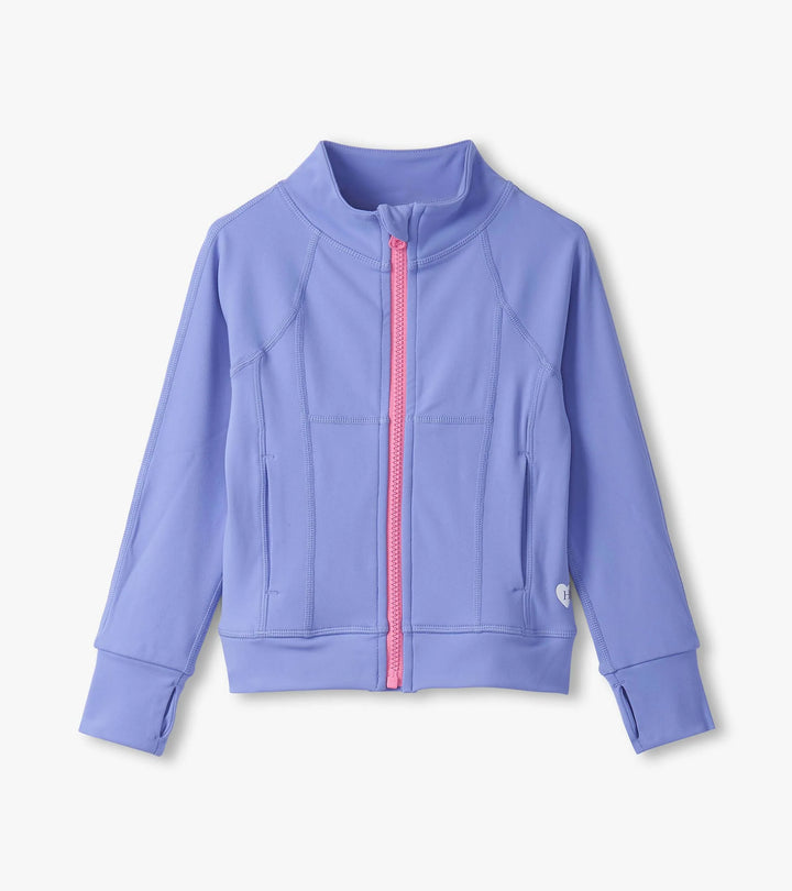 Girls Lavender Active Jacket