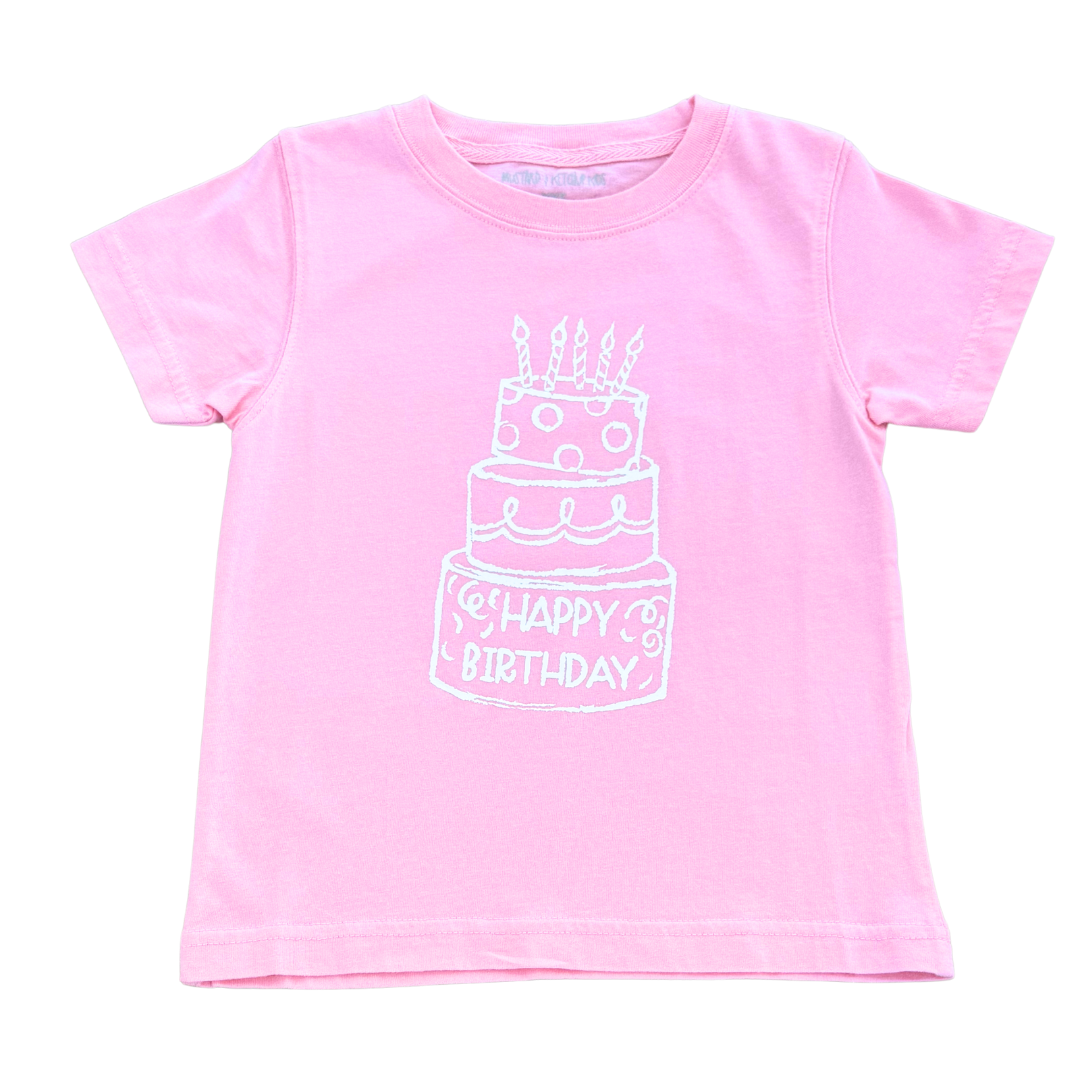 Light Pink Birthday T-Shirt