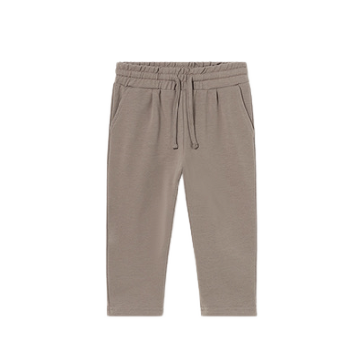 Taupe Infant Boys Knit Pants