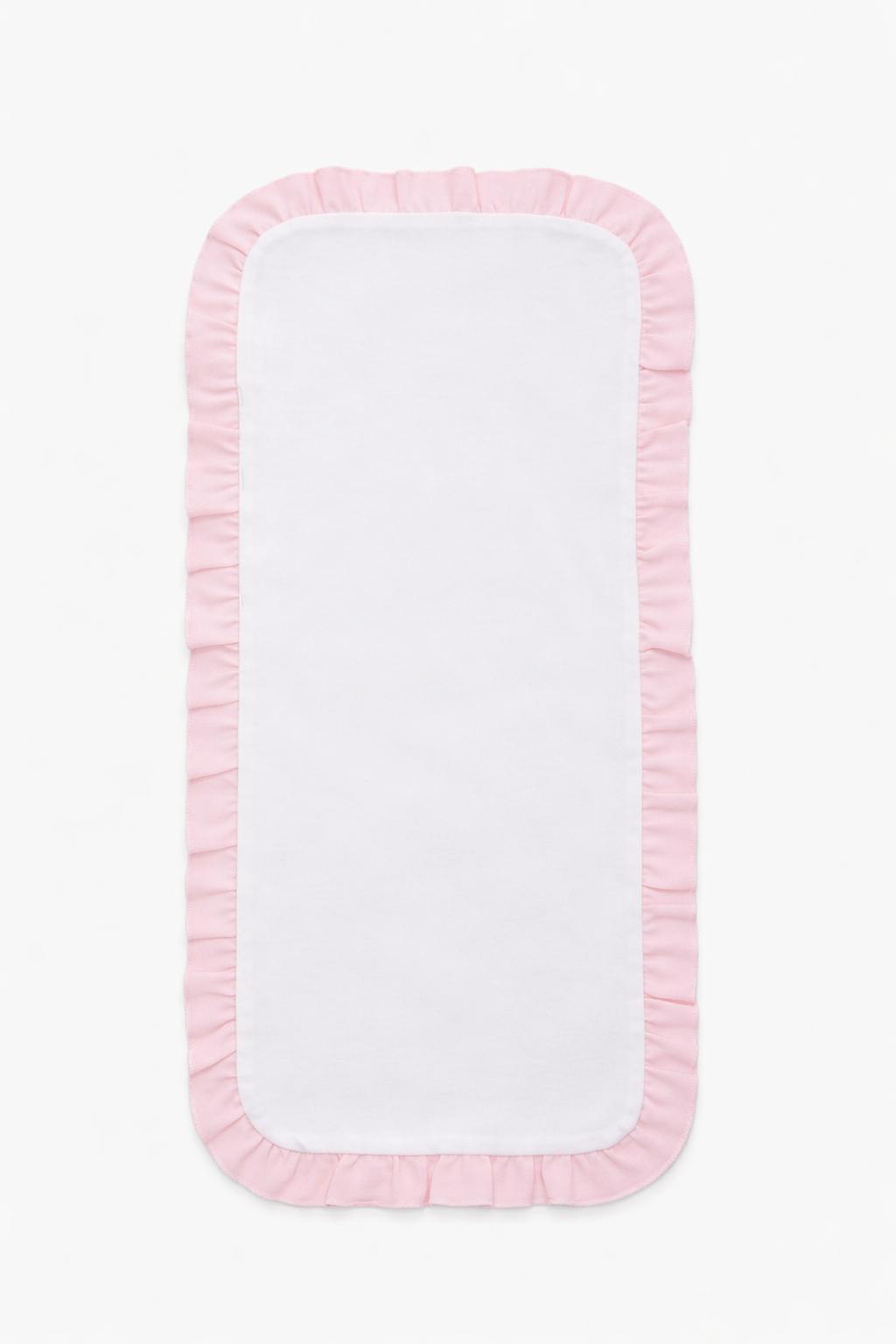 3-Piece Baby Gift Set: Blanket, Burp, Bib | Pearl Pink