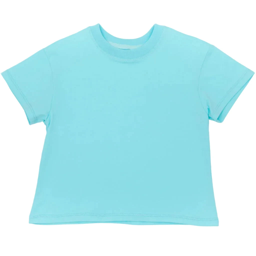 Boxy T | Solid Sky Blue