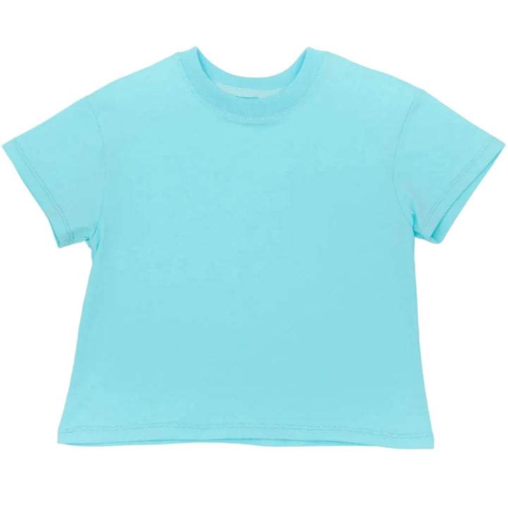 Boxy T | Solid Sky Blue