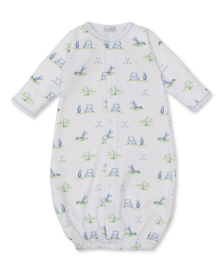 Fairway Foursome Blue Convertible Gown