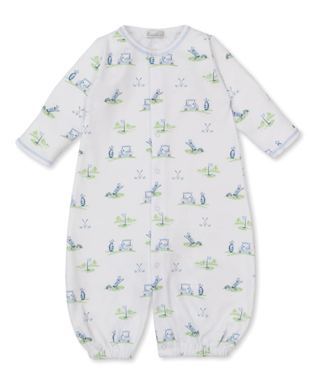 Fairway Foursome Blue Convertible Gown