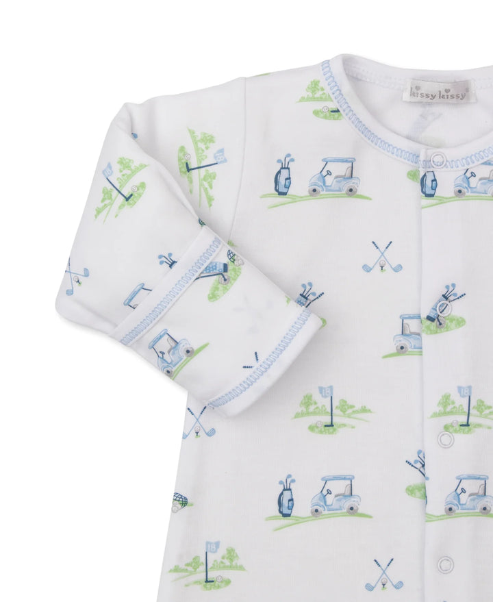 Fairway Foursome Blue Convertible Gown