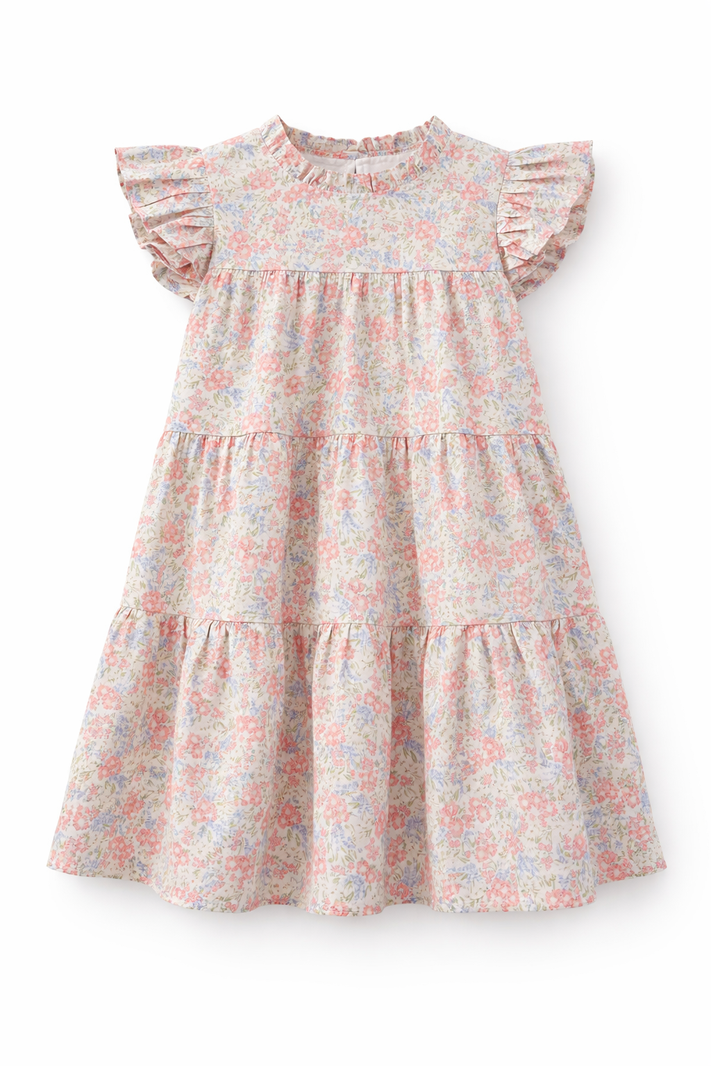 Carly Tiered Dress - Floral