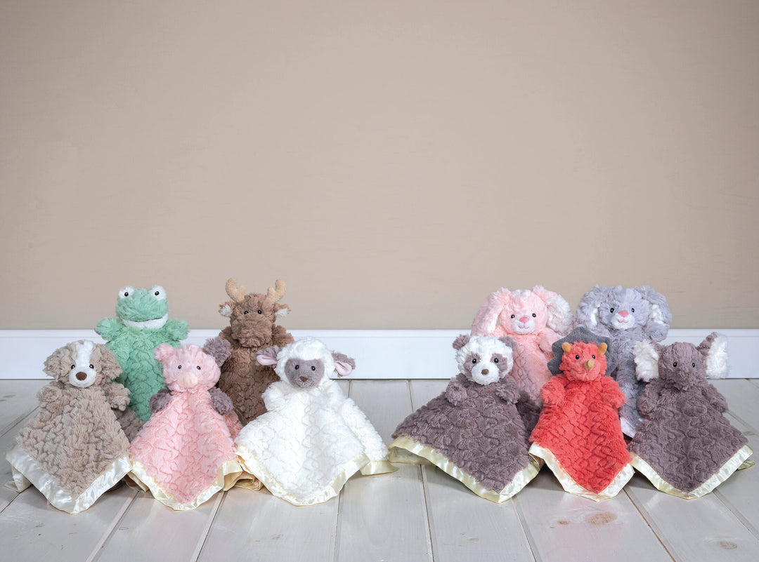 Putty Nursery Elephant Character Blanket - 13X13