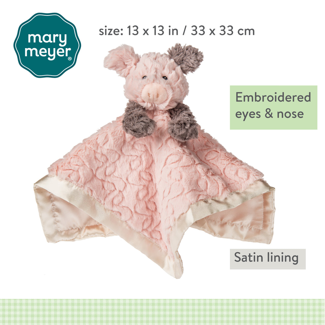 Putty Nursery Piglet Character Blanket - 13X13