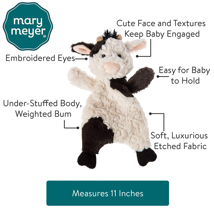 Putty Nursery Cow Lovey - 11”