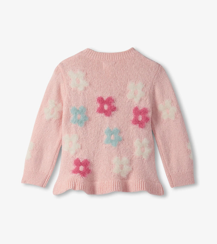English Rose Flowers Pretty Sweater: 2T