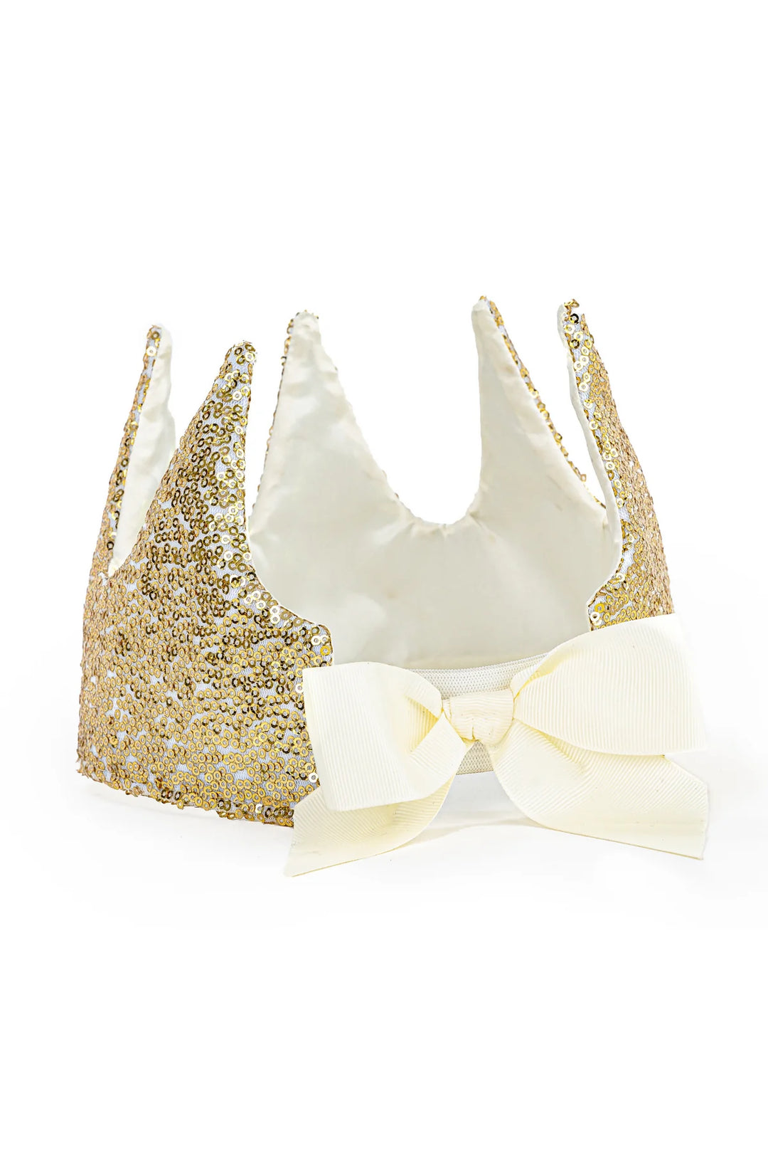 Gracious Gold Sequin Crown